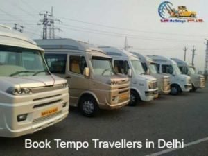 Book Tempo Traveller rental In delhi