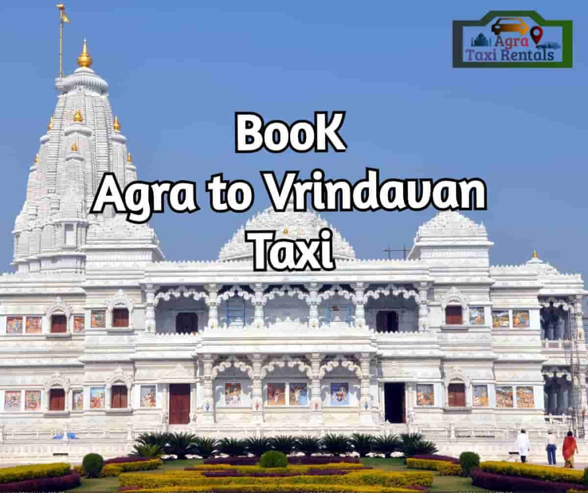 Agra to Vrindavan taxi