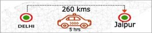 delhi-to-jaipur-distance-by-taxi