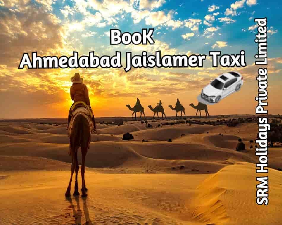 Ahmedabad to jaisalmer taxi
