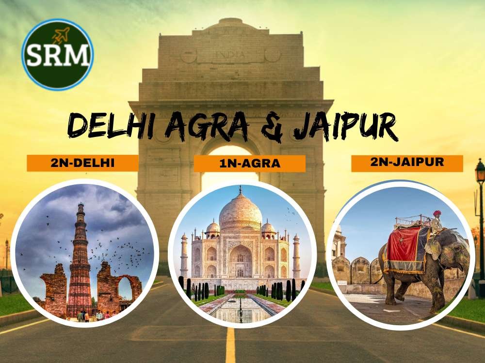 5 nights 6 days Delhi Agra Jaipur Tour package